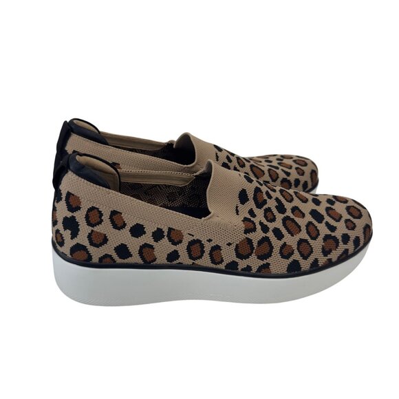 Traq by Alegria Mystic Womens Slip-On Leopard Print Slip On Shoes Size 41 - Picture 11 of 16